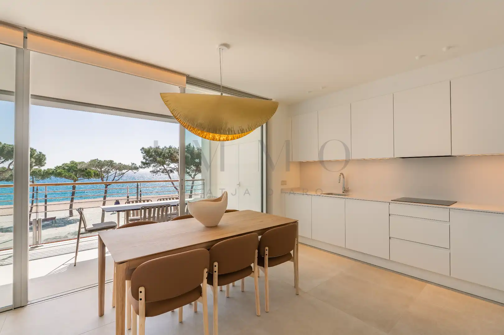 Esszimmer von Wohnung zum Verkauf in Castell d'Aro, Platja d'Aro i s'Agaró mit Heizung, Möbliert und Balkon