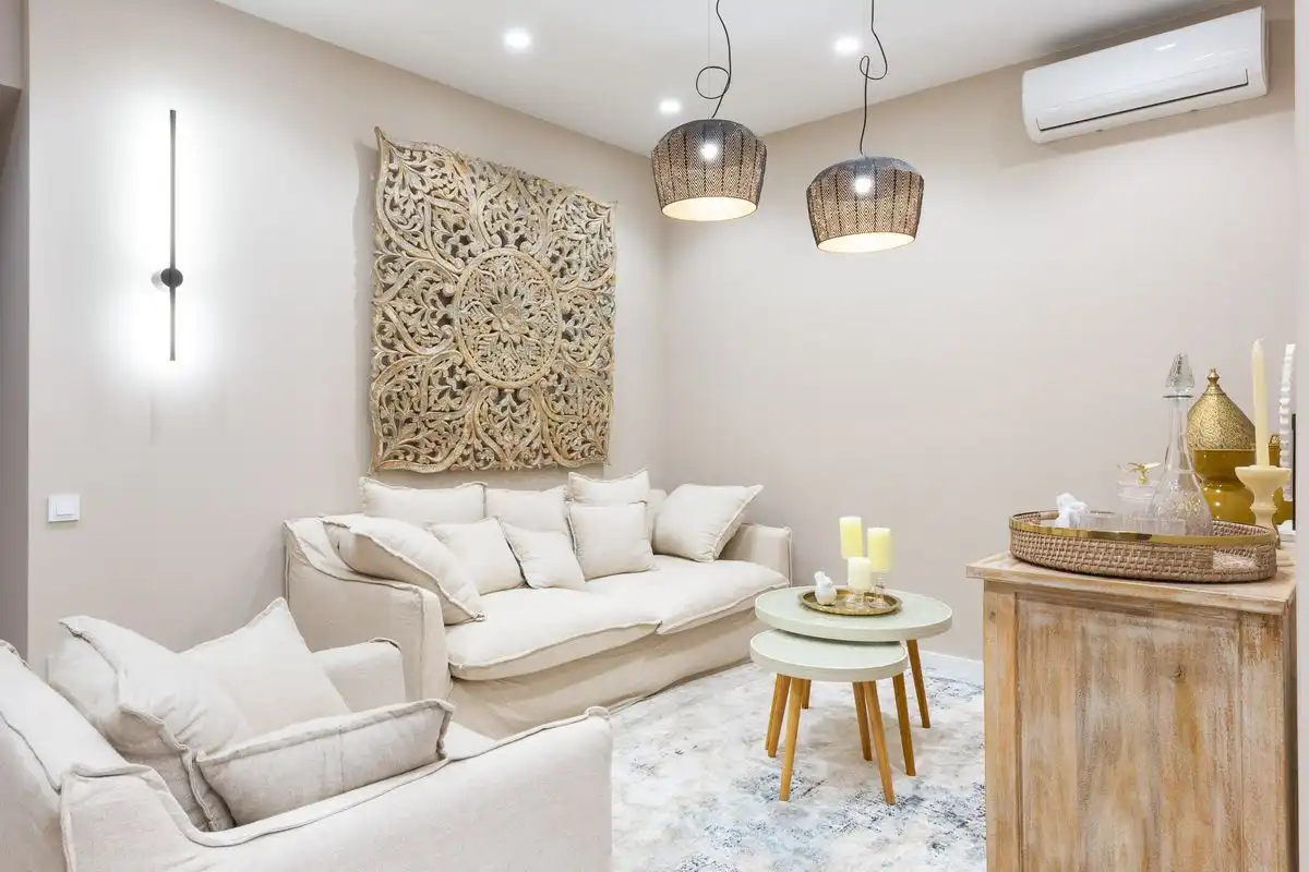 Living room of Ground floor for sale in Torrent  with Air Conditioner, Heating and Terrace