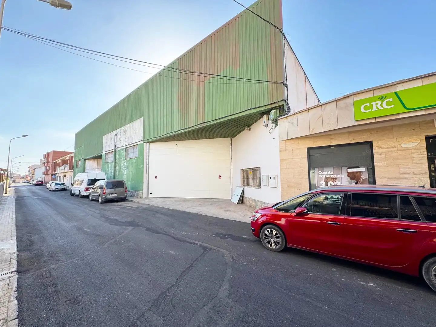 Außenansicht von Fabrikhallen zur Miete in San Javier mit Heizung