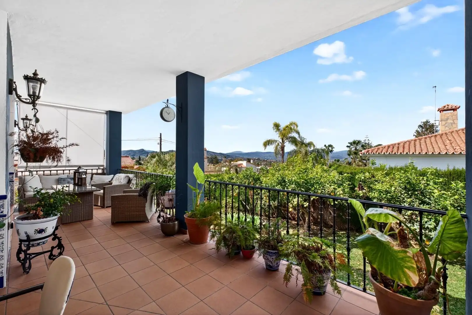 Terrassa de Casa o xalet en venda en Alhaurín de la Torre amb Aire condicionat, Calefacció i Jardí privat