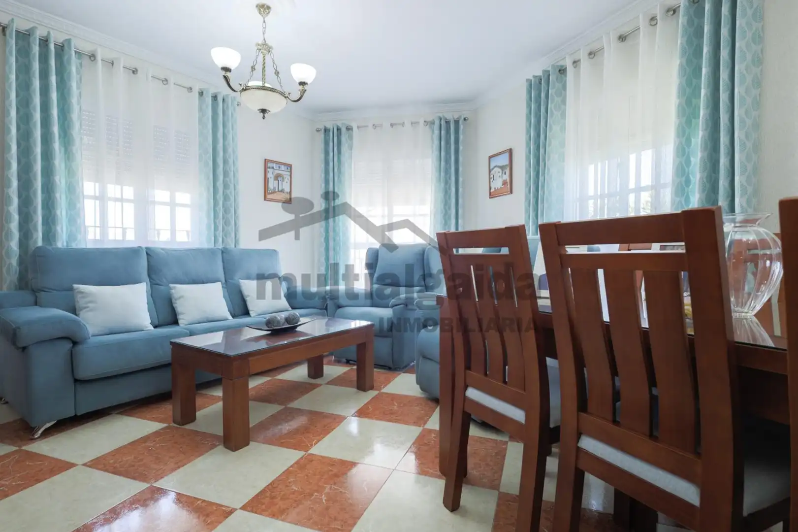 Sala de estar de Casa o chalet en venta en Arcos de la Frontera con Aire acondicionado, Terraza y Trastero