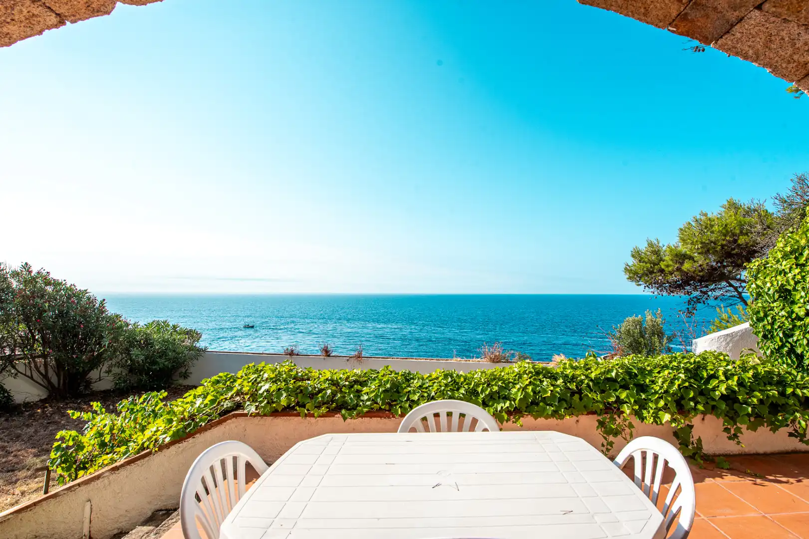 Terrassa de Casa o xalet de lloguer en Sant Feliu de Guíxols amb Calefacció, Jardí privat i Moblat