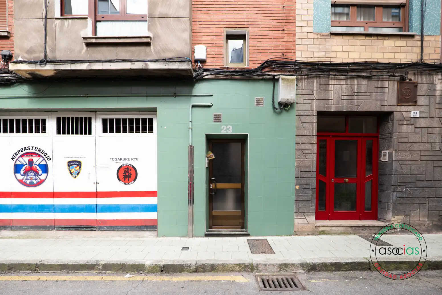 Vista exterior de Piso en venta en Gijón 