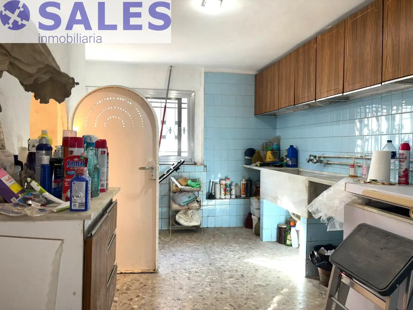 Cocina de Casa o chalet en venta en Torrent con Aire acondicionado, Jardín privado y Terraza