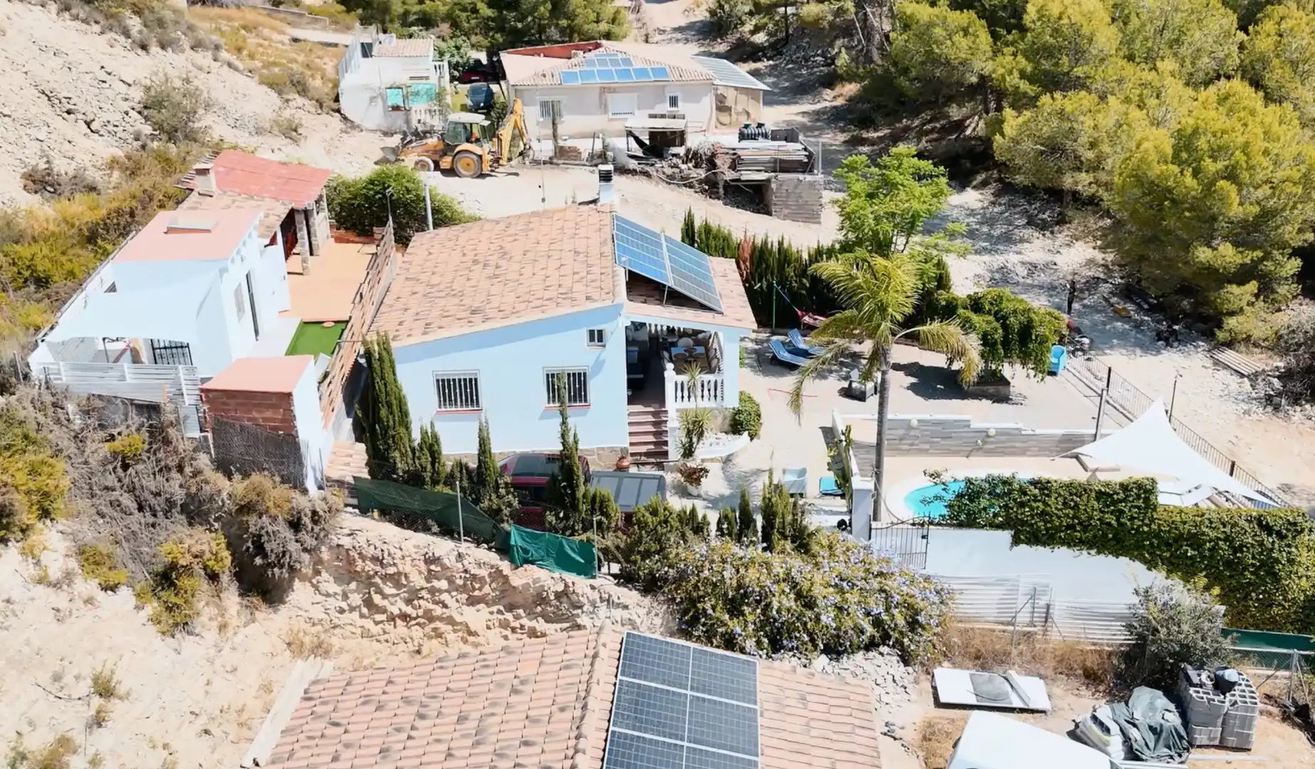 Exterior view of Houses for sale in Pedralba  with Air Conditioner, Heating and Private garden
