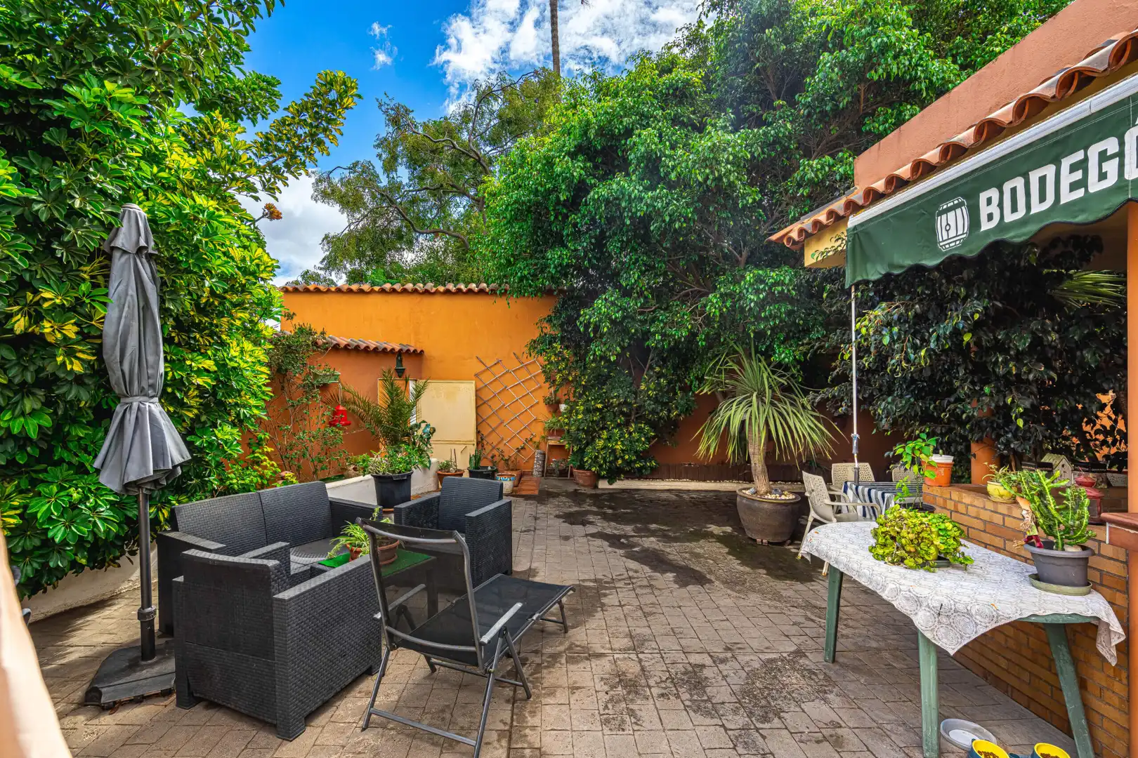 Terraza de Casa adosada en venta en San Cristóbal de la Laguna con Jardín privado, Terraza y Trastero