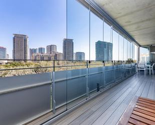 Terrace of Flat for sale in  Barcelona Capital  with Air Conditioner, Heating and Terrace