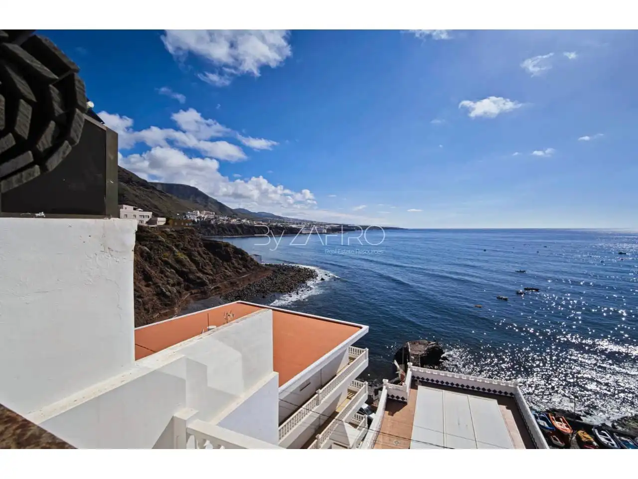 Vista exterior de Casa adosada en venta en San Cristóbal de la Laguna con Terraza y Amueblado