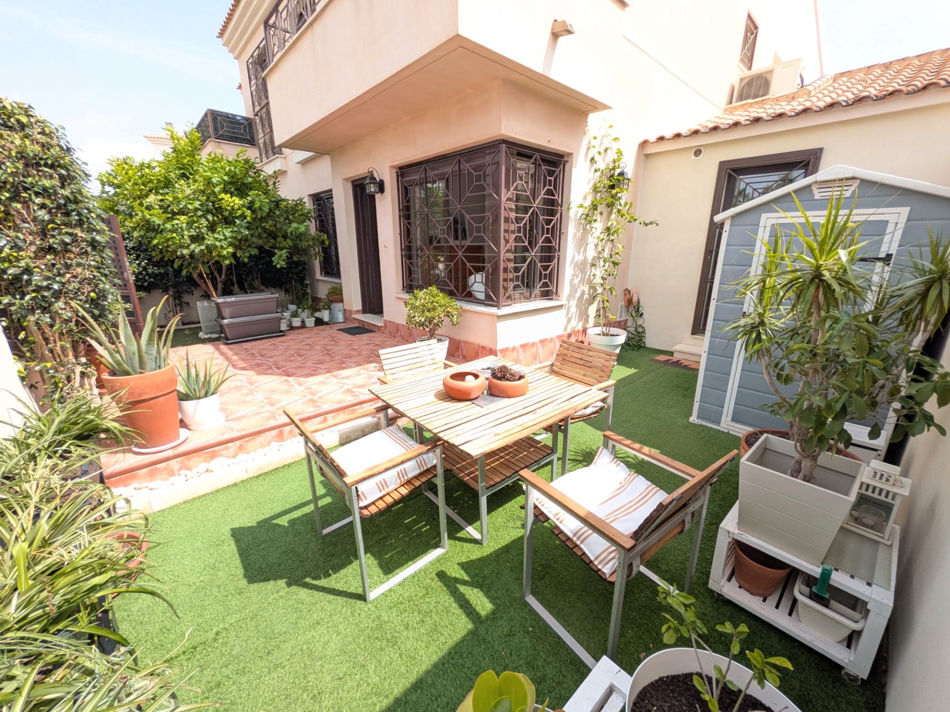 Terrace of Single-family semi-detached for sale in Torre-Pacheco  with Air Conditioner, Private garden and Terrace