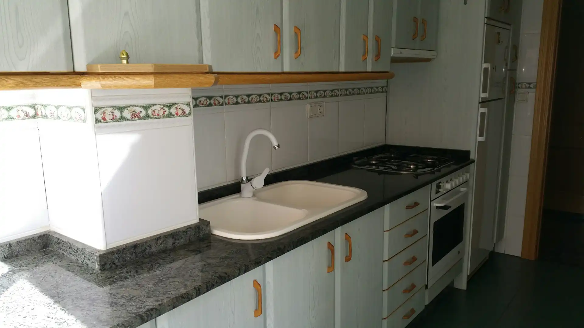 Cocina de Apartamento de alquiler en Albacete con Calefacción y Amueblado
