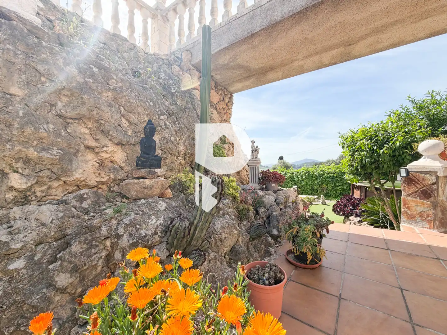 Terrassa de Casa o xalet en venda en El Papiol amb Aire condicionat, Calefacció i Jardí privat