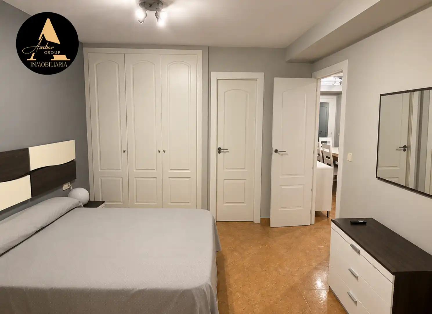 Schlafzimmer von Wohnung zur Miete in Sagunto / Sagunt mit Privatgarten, Terrasse und Möbliert