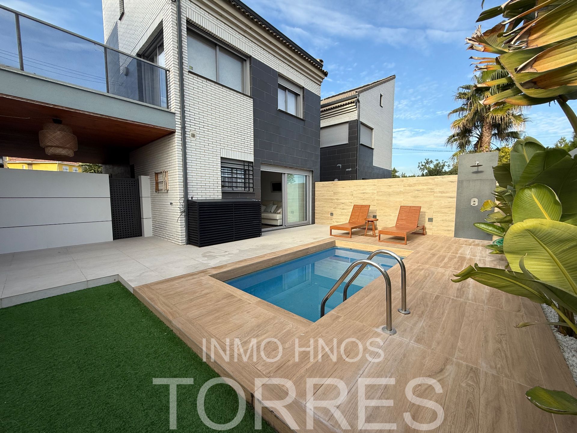 Piscina de Casa o xalet en venda en Peñíscola / Peníscola amb Aire condicionat, Jardí privat i Terrassa