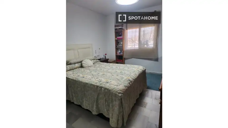 Schlafzimmer von Wohnung zur untervermieten in Mijas mit Klimaanlage, Terrasse und Möbliert