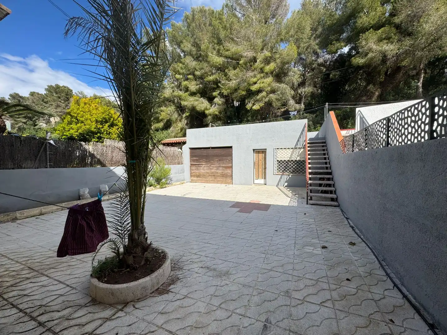 Jardín de Casa adosada de alquiler en Calafell con Calefacción, Terraza y Amueblado