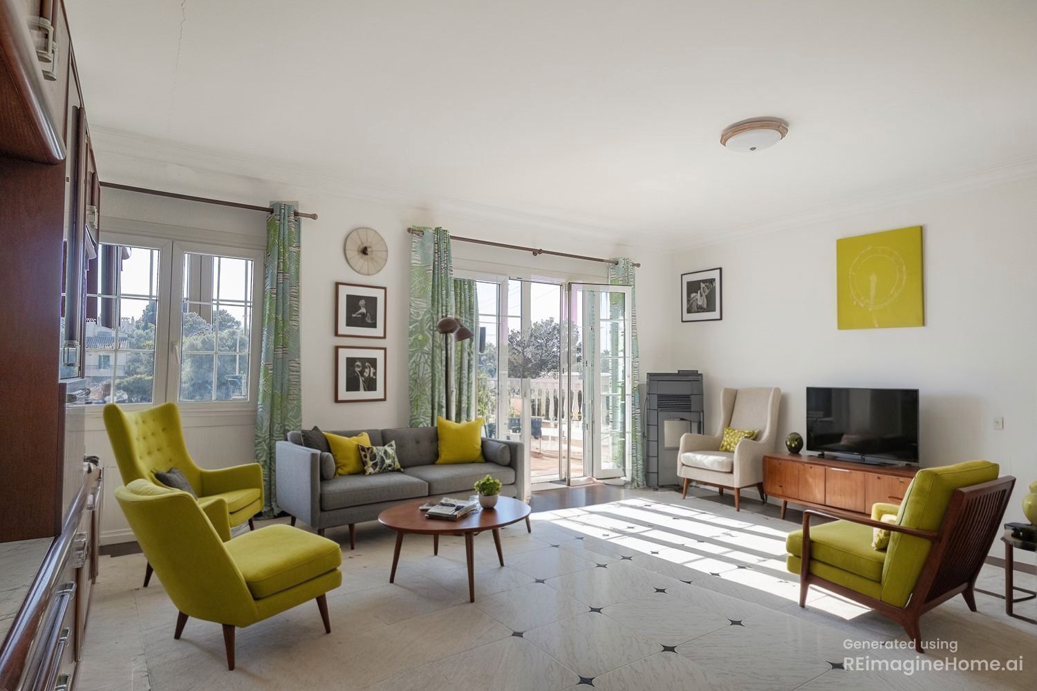 Sala de estar de Casa adosada en venta en Llucmajor con Jardín privado