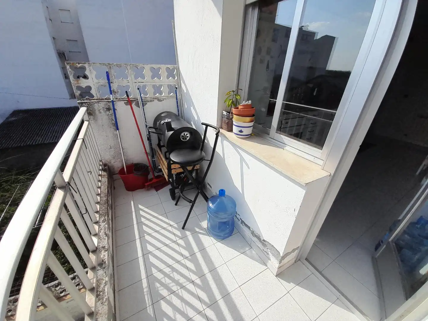 Balcony of Flat for sale in Cacabelos  with Heating, Private garden and Terrace