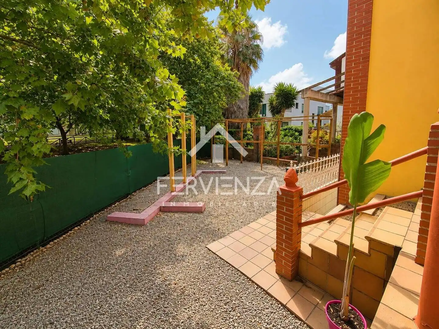 Jardí de Casa adosada en venda en Castrillón