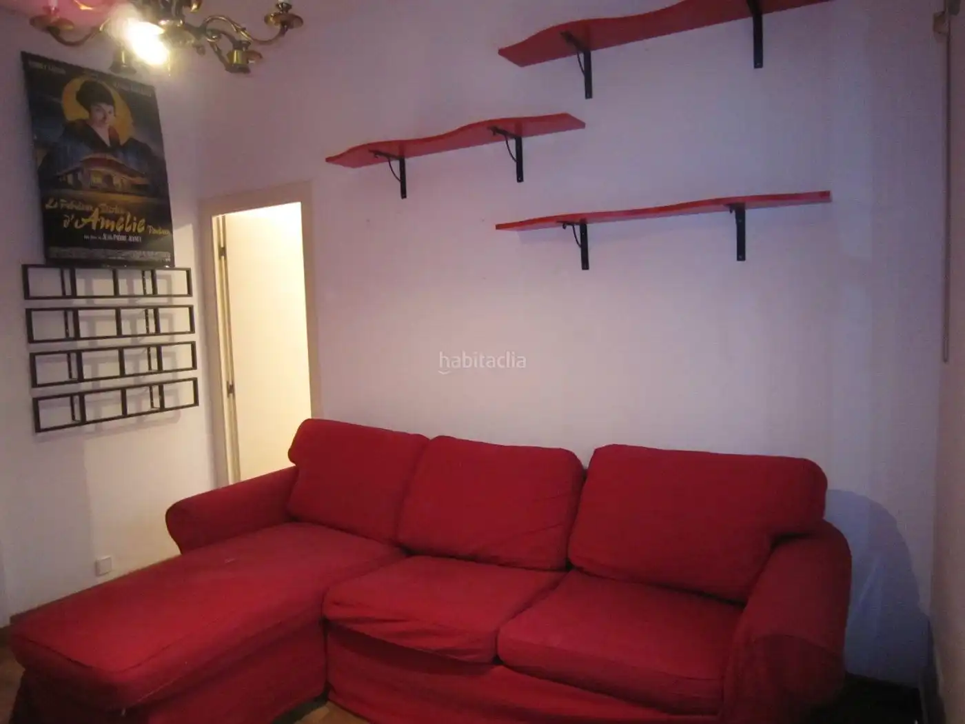 Living room of Flat for rent in L'Hospitalet de Llobregat  with Heating and Furnished