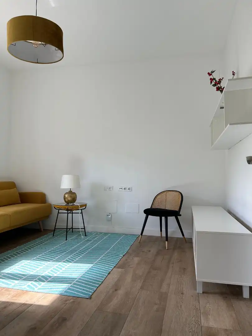 Living room of Flat for rent in Jaén  with Air Conditioner, Furnished and Oven