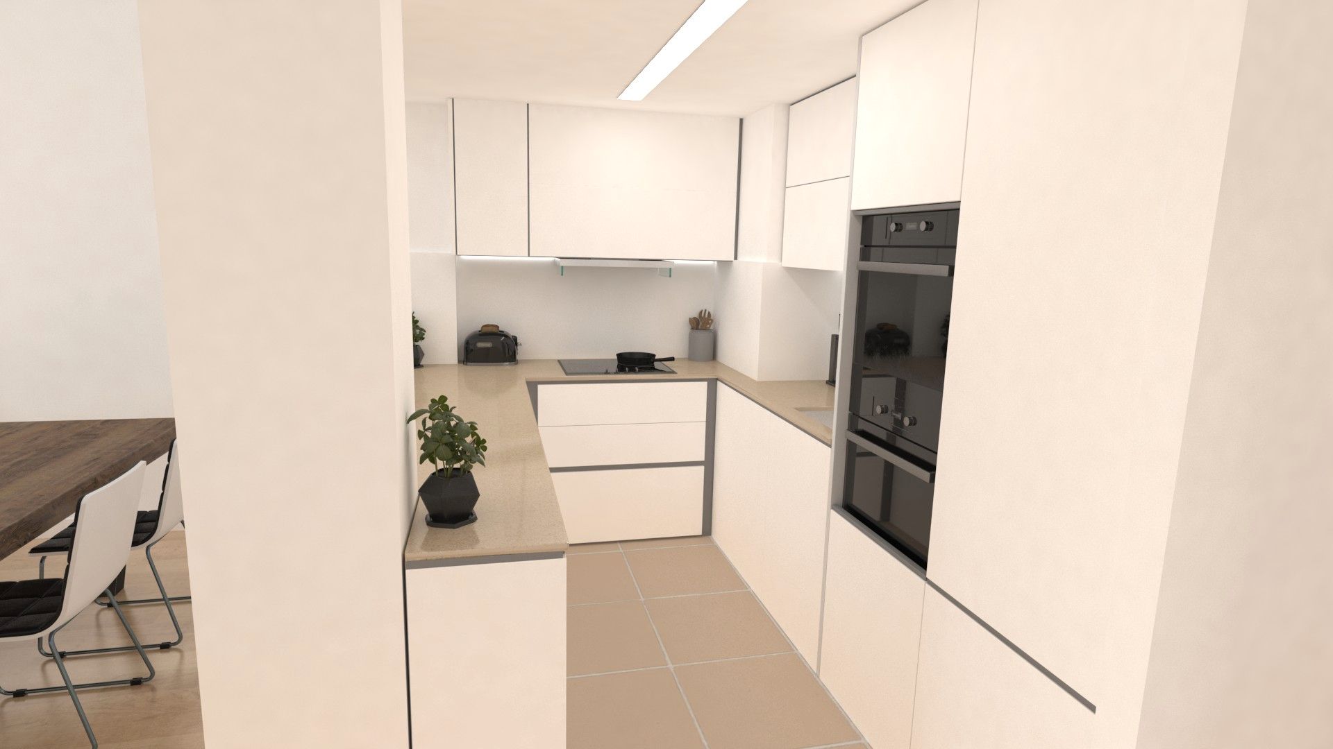 Kitchen of Flat for sale in Amer