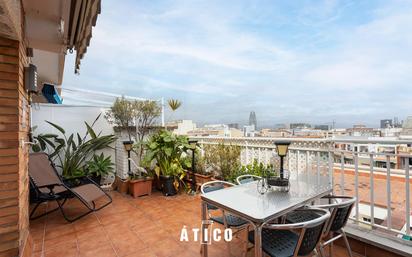 Terrace of Attic for sale in  Barcelona Capital  with Heating and Terrace