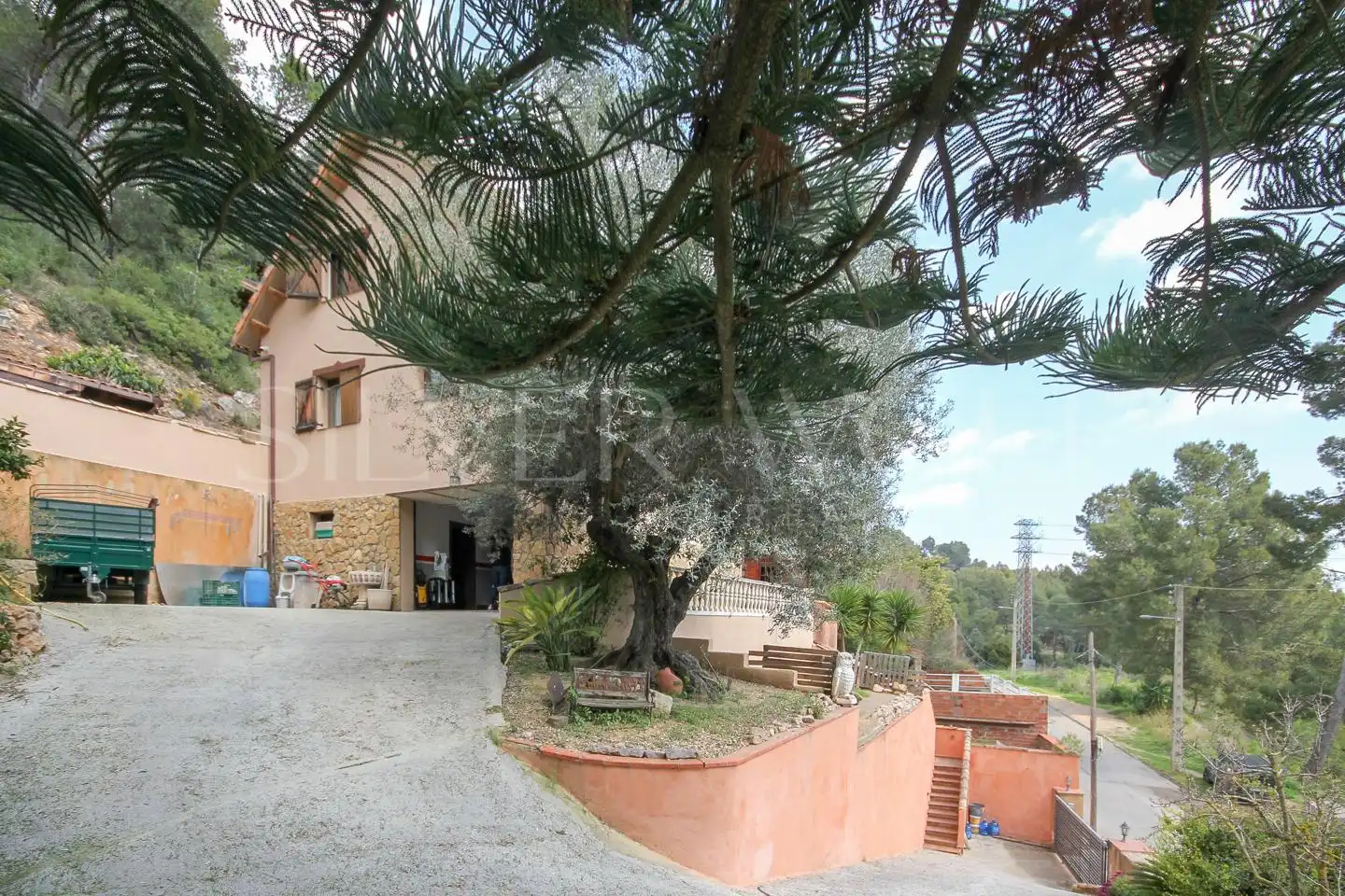 Jardín de Casa o chalet en venta en Vallirana con Aire acondicionado, Calefacción y Jardín privado