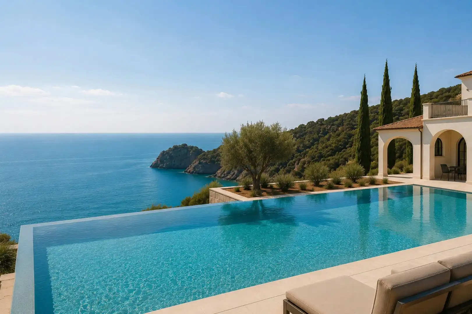 Piscina de Casa o xalet en venda en Jávea / Xàbia amb Aire condicionat, Calefacció i Jardí privat