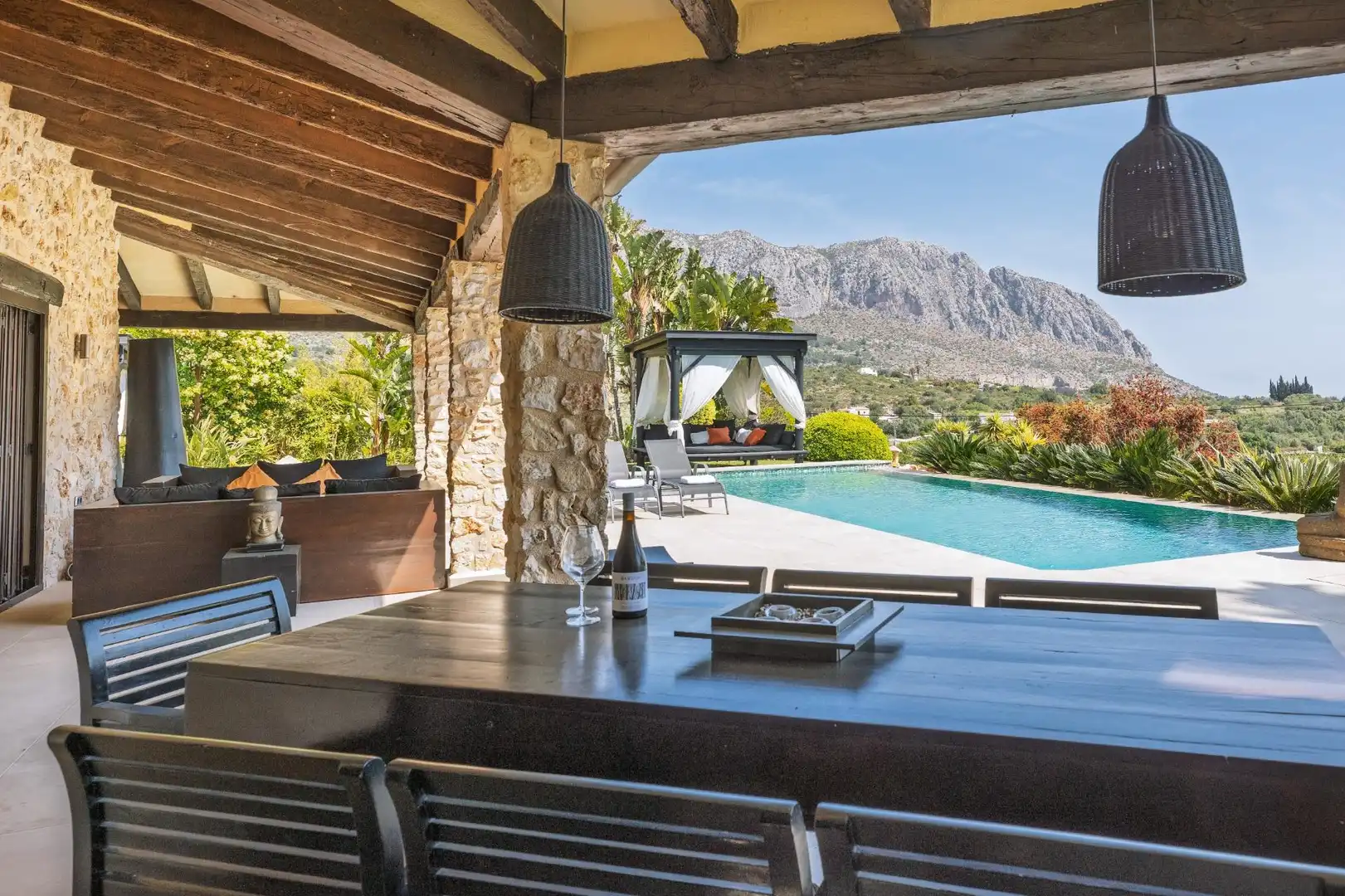Terraza de Casa o chalet en venta en Beniarbeig con Aire acondicionado, Calefacción y Jardín privado