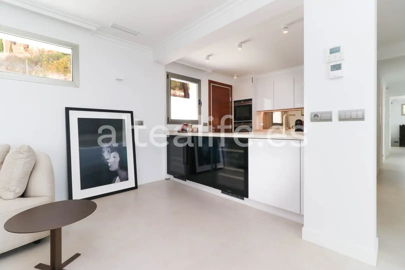 Cocina de Casa o chalet en venta en Altea con Aire acondicionado, Jardín privado y Terraza