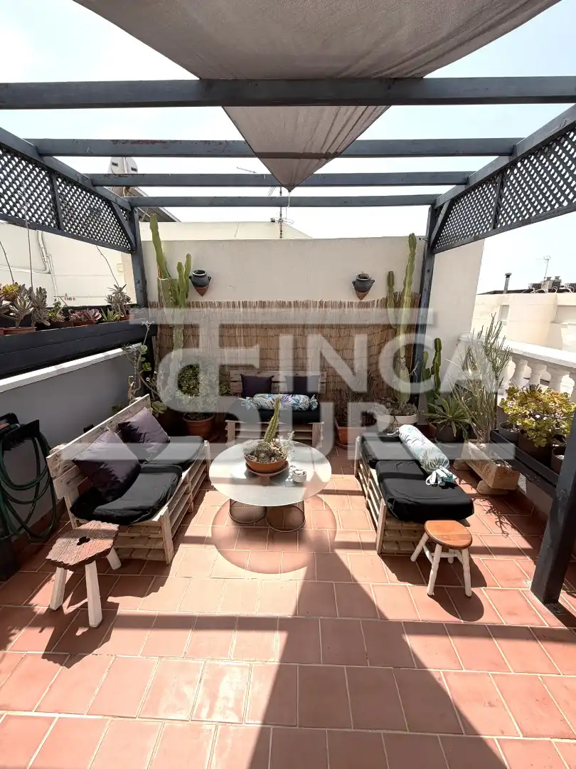 Terraza de Casa adosada en venta en Roquetas de Mar con Aire acondicionado, Calefacción y Terraza