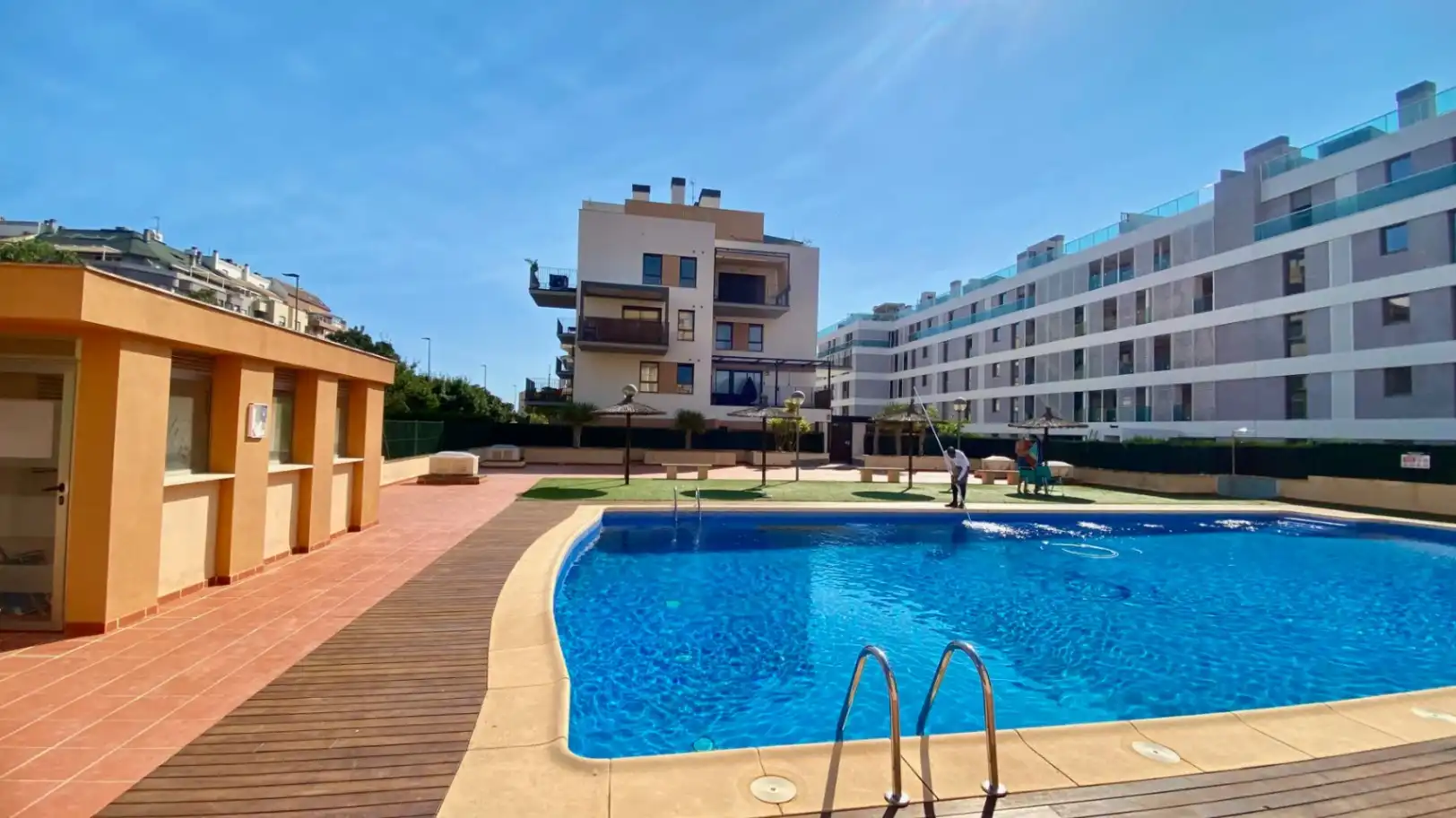Swimming pool of Apartments for sale in El Puerto