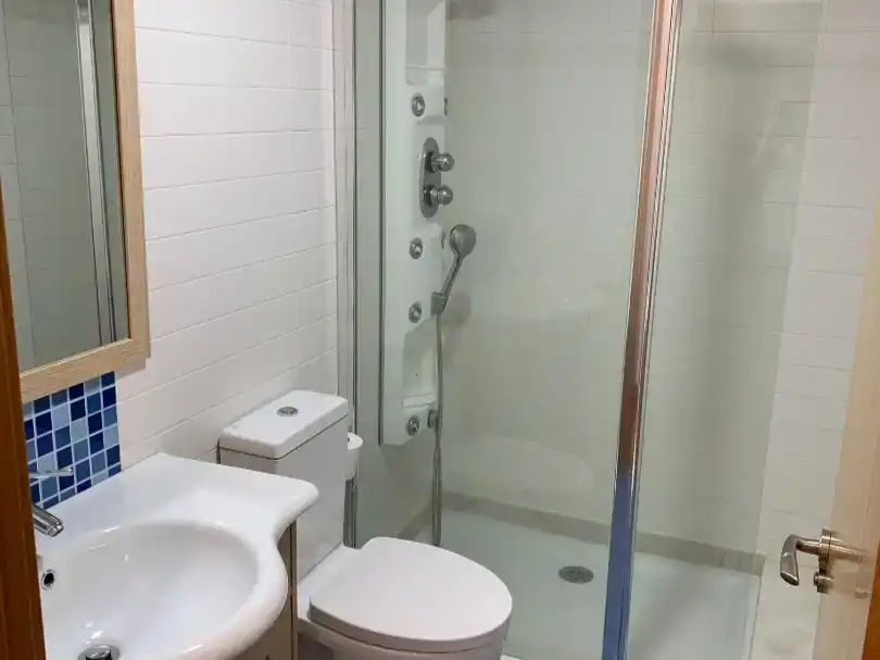 Bathroom of Flat for sale in Narón