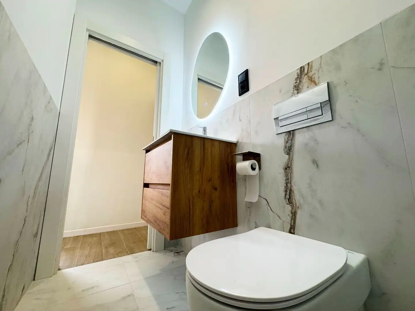 Bany de Casa o xalet en venda en La Unión amb Aire condicionat, Jardí privat i Piscina