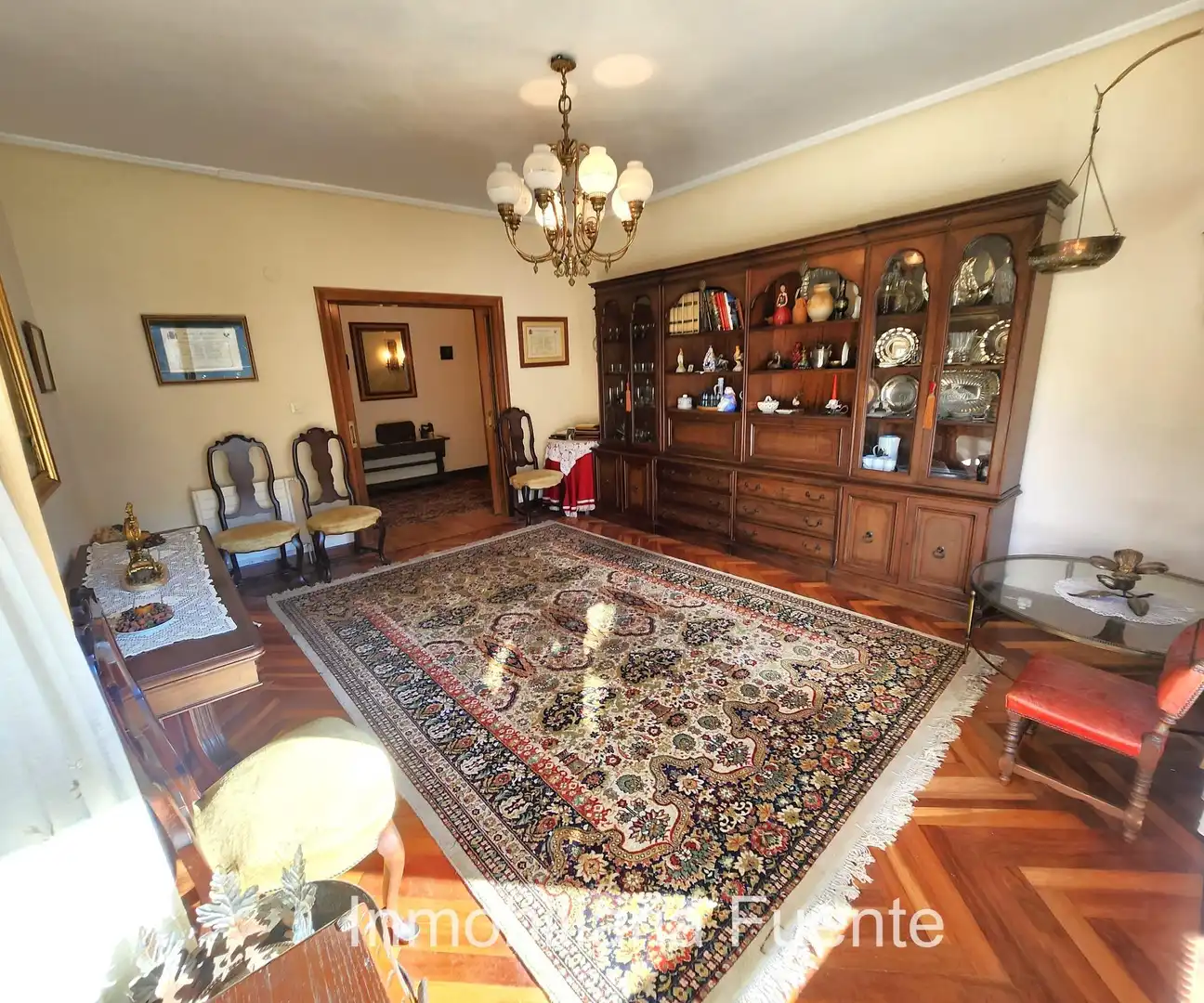 Sala de estar de Casa o chalet en venta en Zalla  con Calefacción, Jardín privado y Terraza