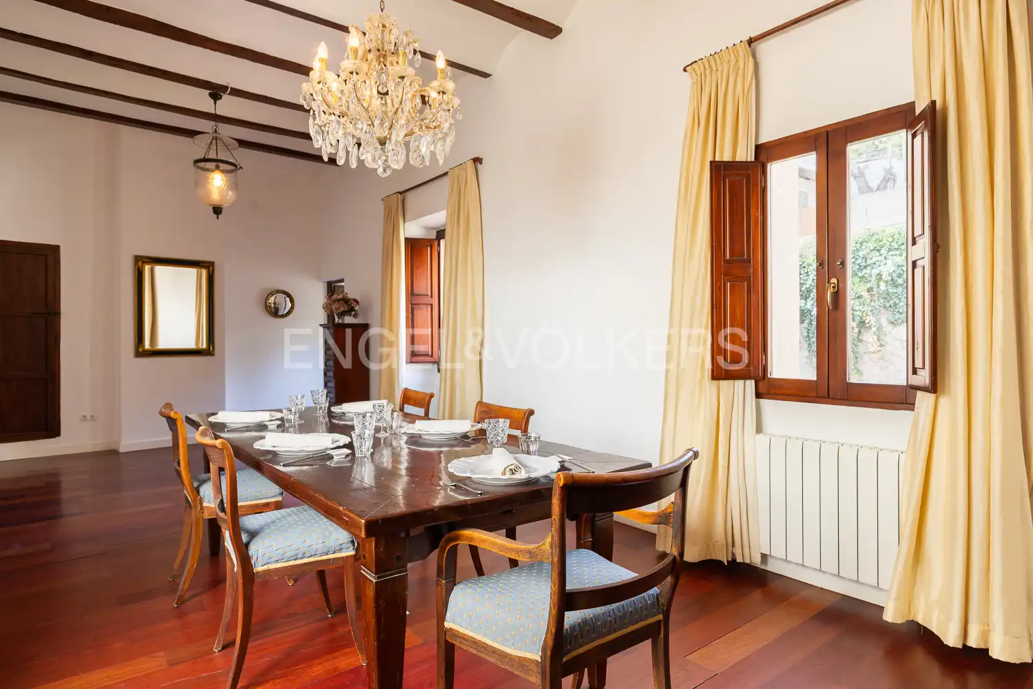 Comedor de Casa o chalet en venta en Manuel con Aire acondicionado, Calefacción y Parquet