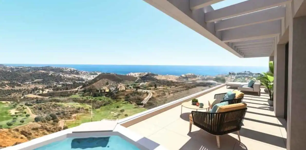 Attique avec piscine à vendre à Riviera del Sol