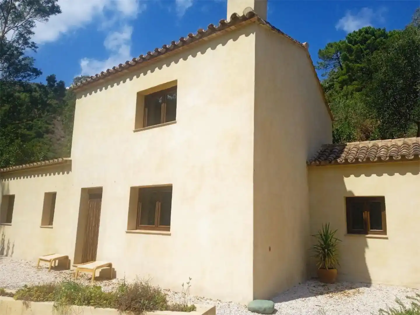 Vista exterior de Finca rústica en venta en Genalguacil con Jardín privado