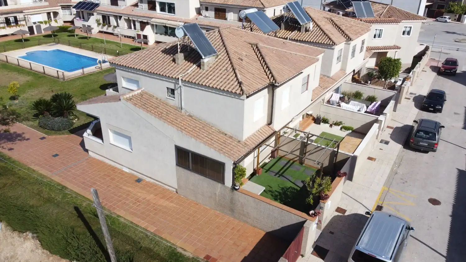 Exterior view of Houses for sale in Lebrija  with Air Conditioner, Heating and Terrace