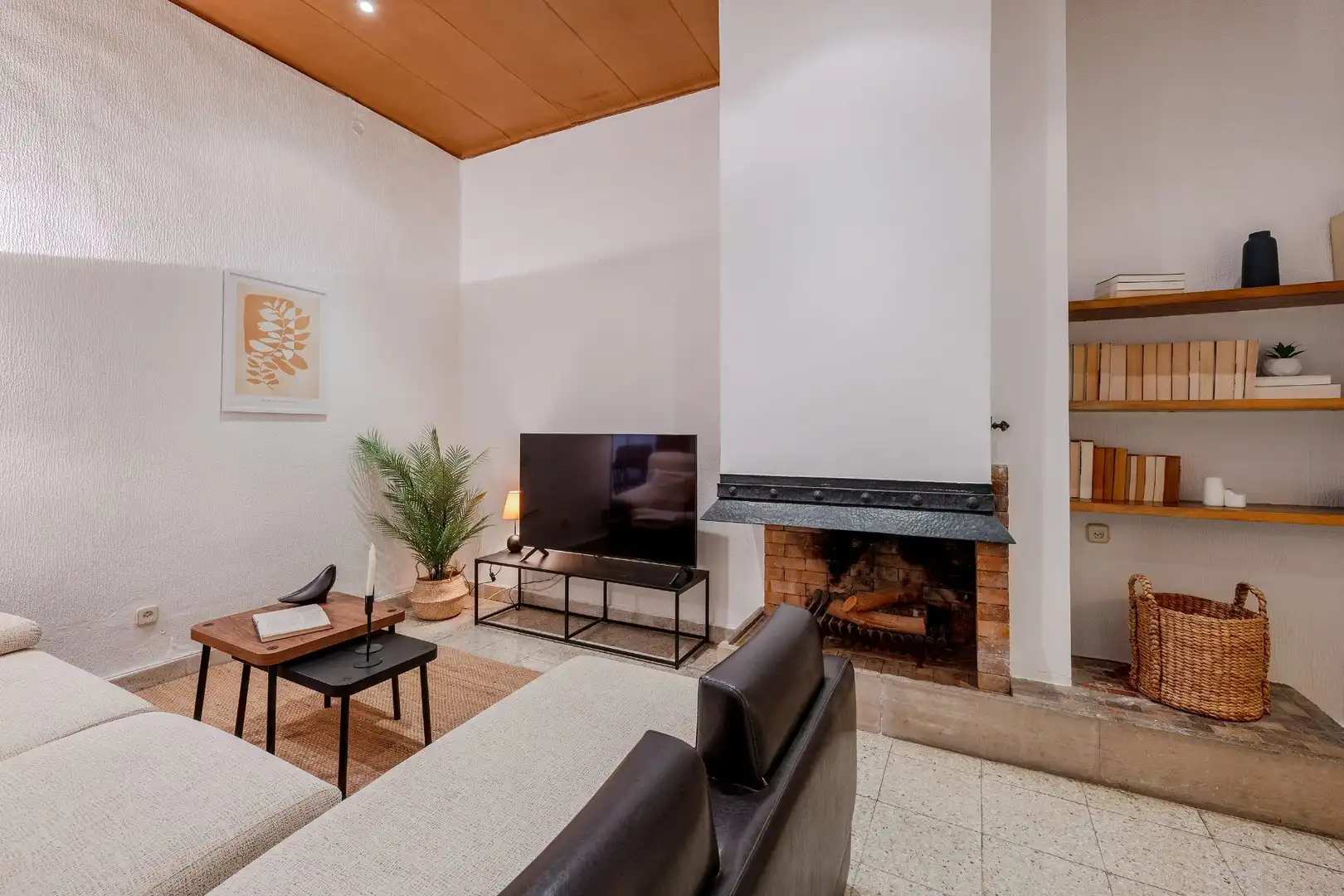 Sala de estar de Piso en venta en Mataró con Aire acondicionado, Calefacción y Trastero