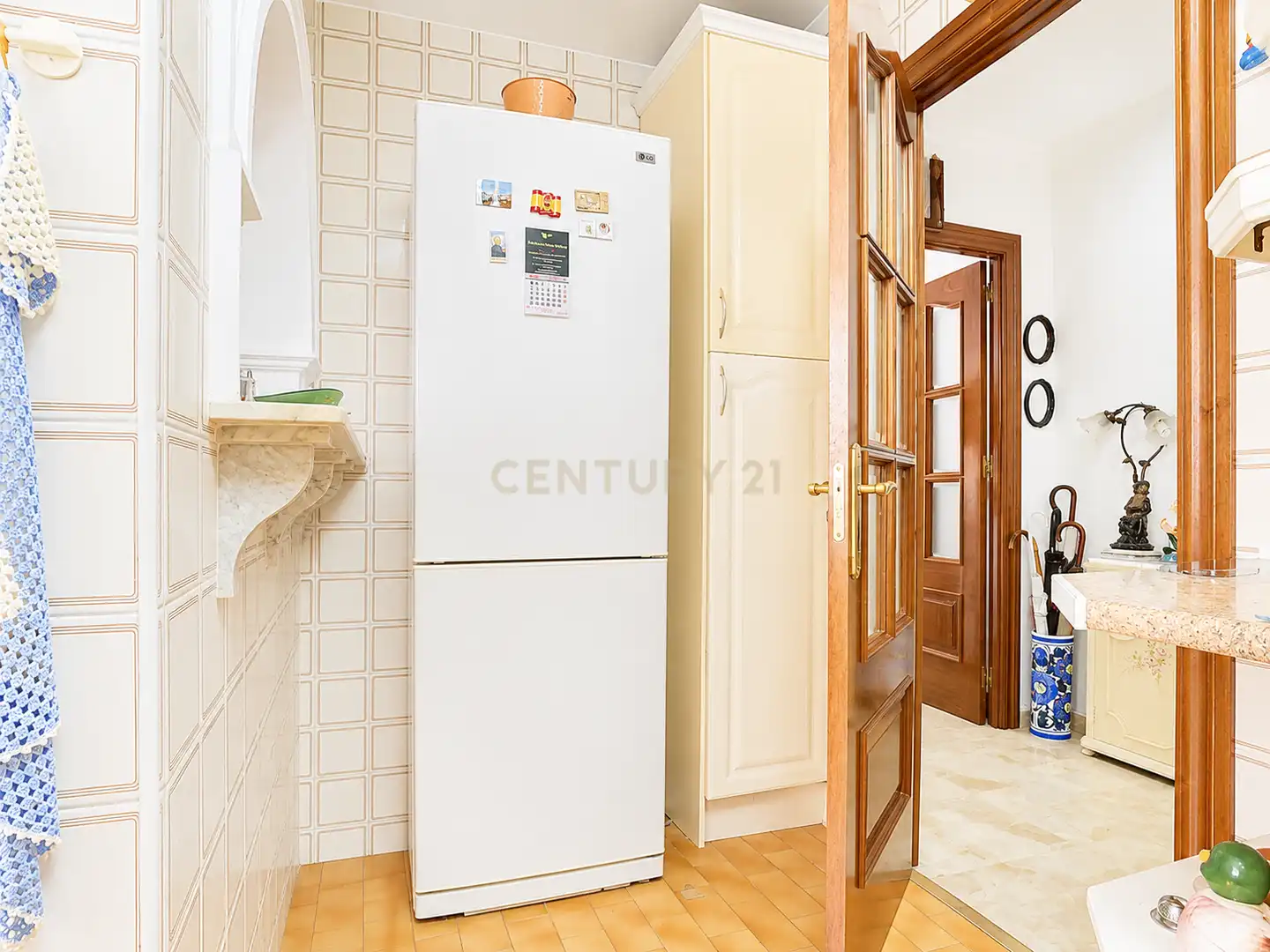 Cuina de Apartament en venda en Málaga amb Jardí privat, Traster i Microones