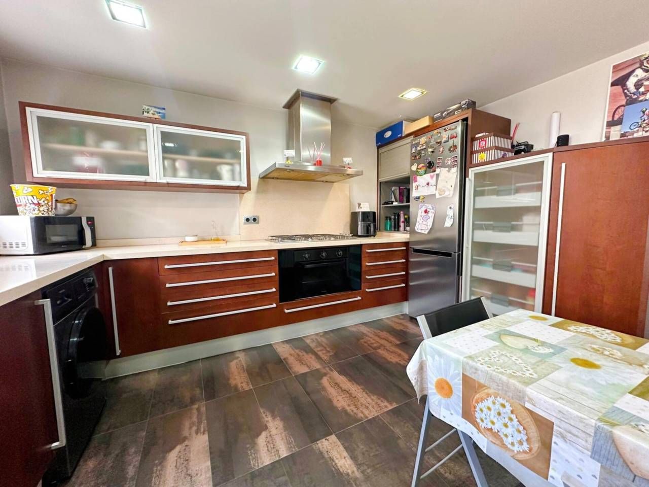 Kitchen of Flat for sale in Terrassa  with Air Conditioner, Heating and Parquet flooring