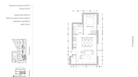 Photo 5 of Flat for sale in Sardenya, El Pedró, Girona