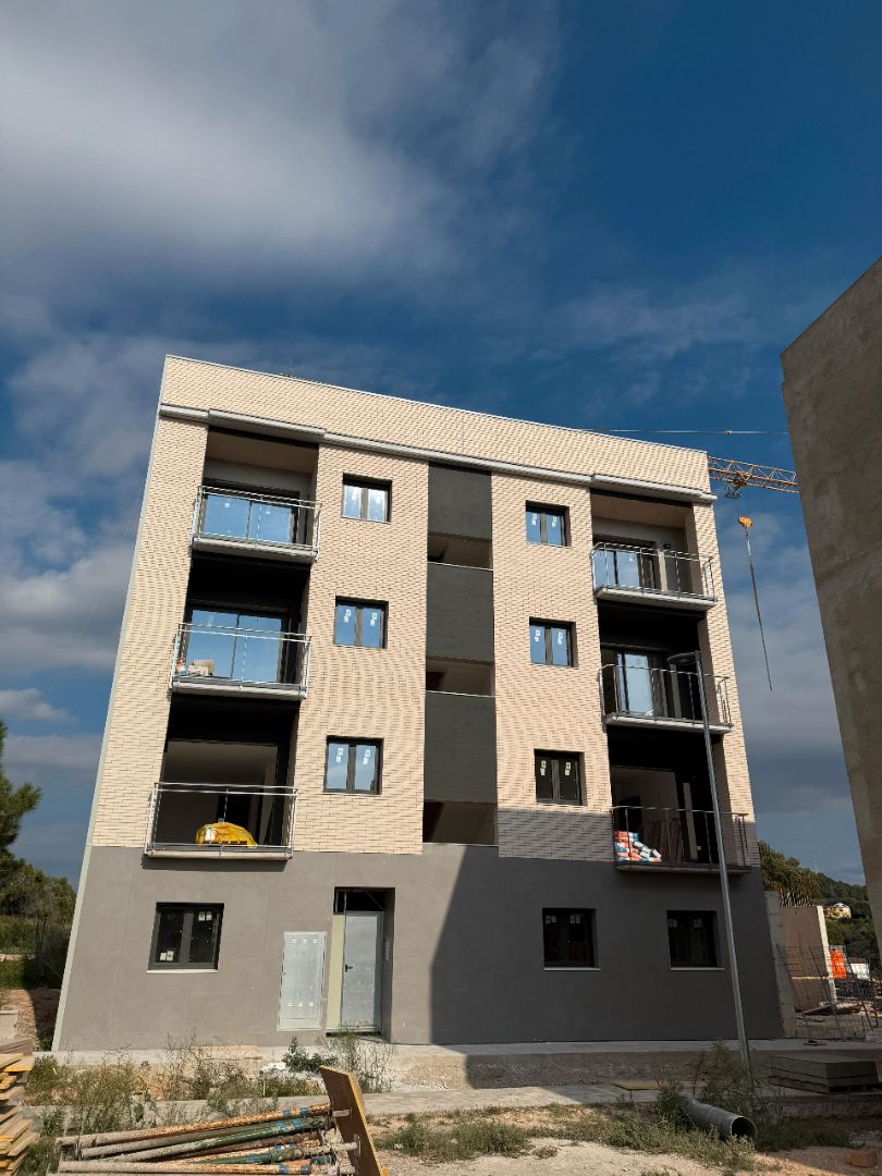 Vista exterior de Pis en venda en Les Franqueses del Vallès amb Aire condicionat, Calefacció i Terrassa
