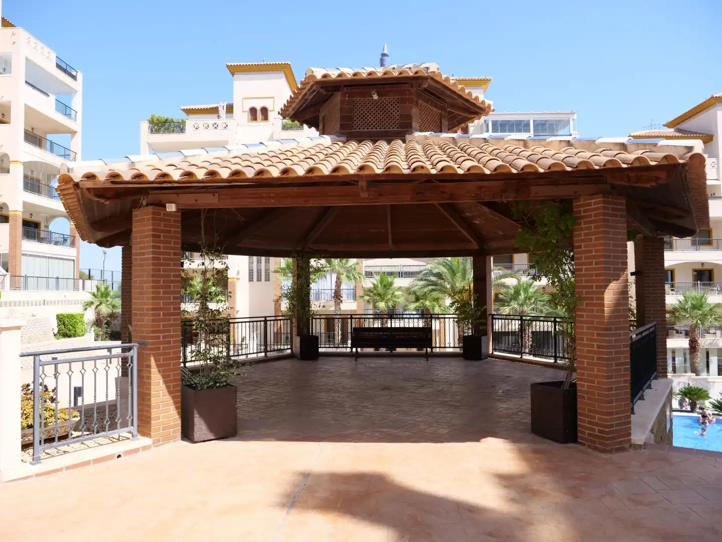 Terraza de Apartamento en venta en Guardamar del Segura con Aire acondicionado, Jardín privado y Terraza