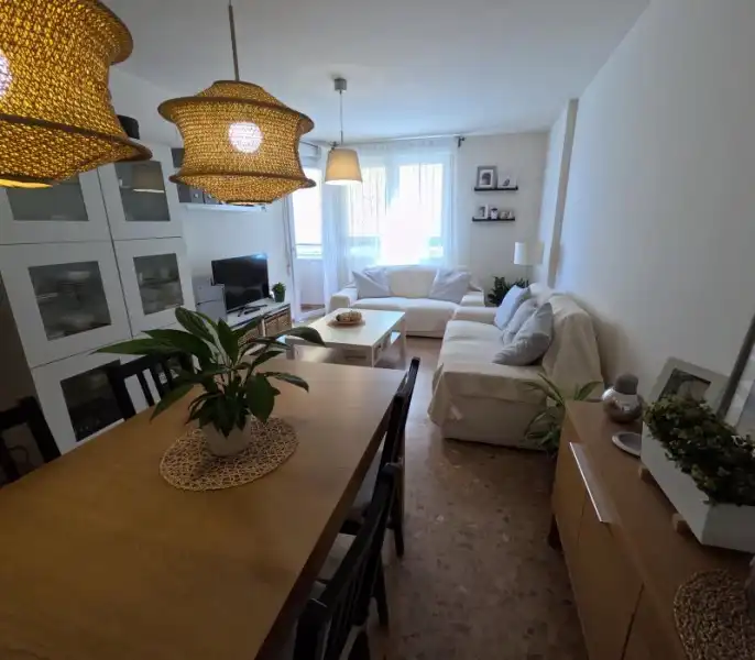 Sala de estar de Piso en venta en Aielo de Malferit con Aire acondicionado, Horno y Balcón