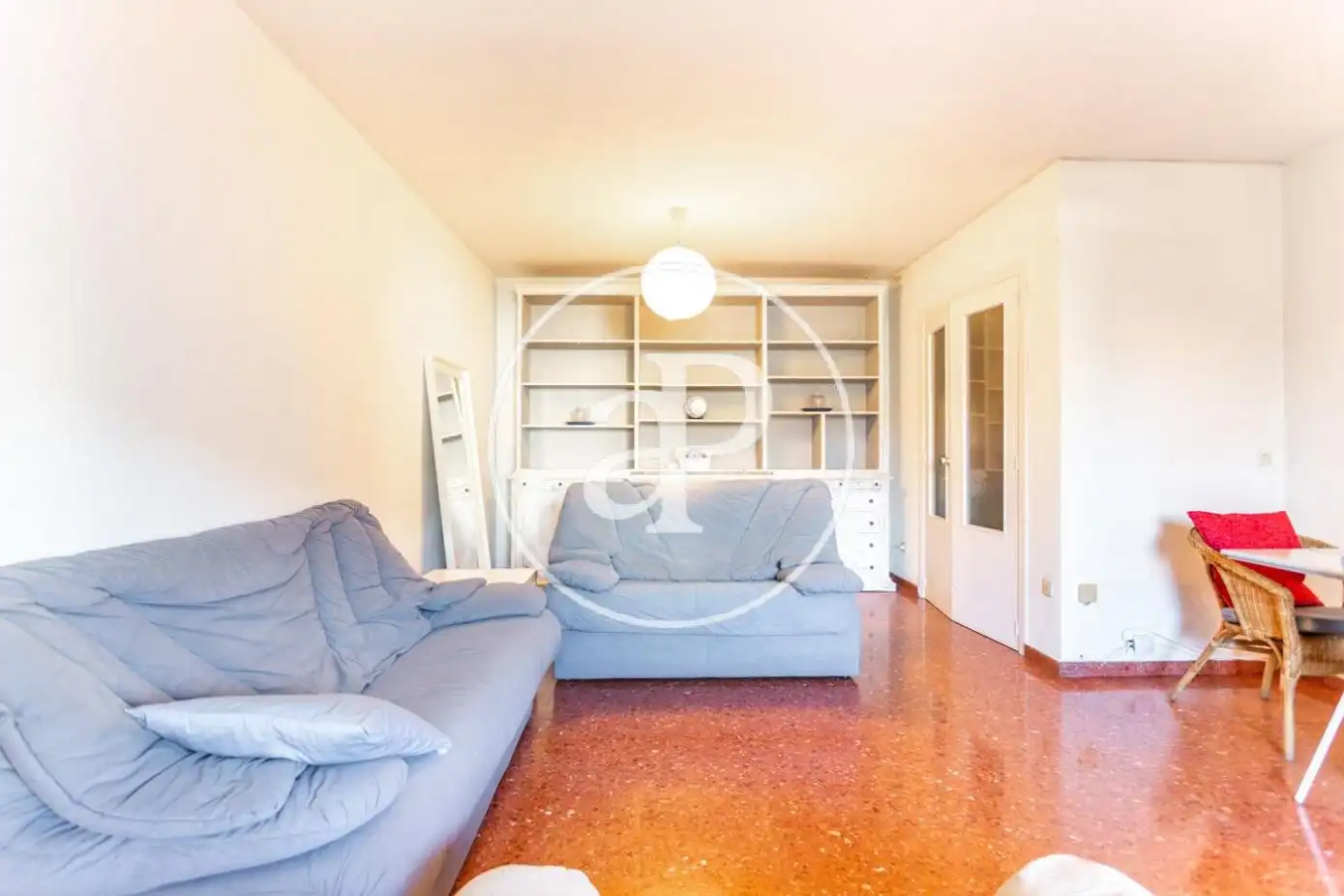 Sala de estar de Piso de alquiler en Valencia con Calefacción, Jardín privado y Amueblado