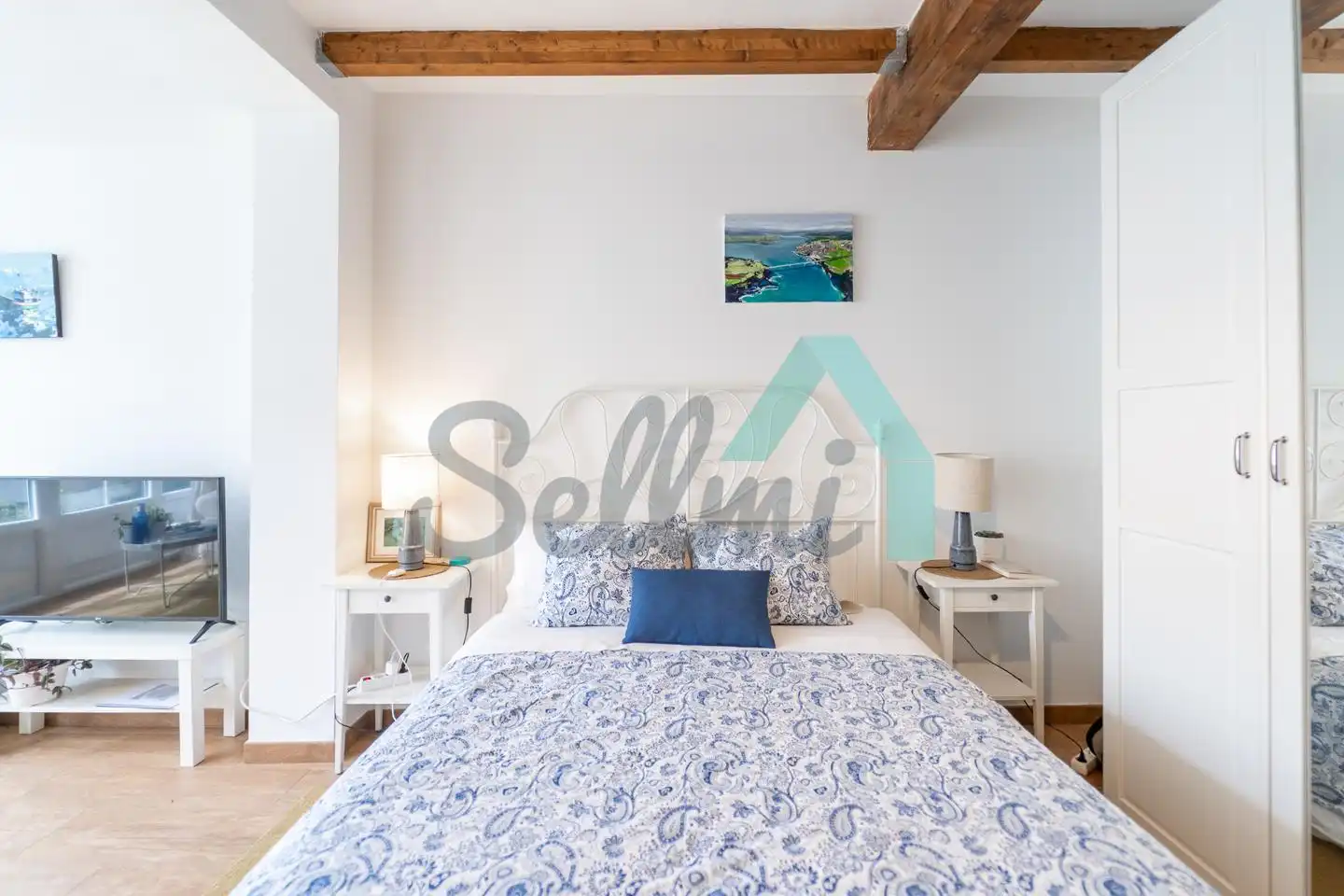 Habitación de Casa adosada en venta en Ribadeo con Calefacción, Jardín privado y Terraza