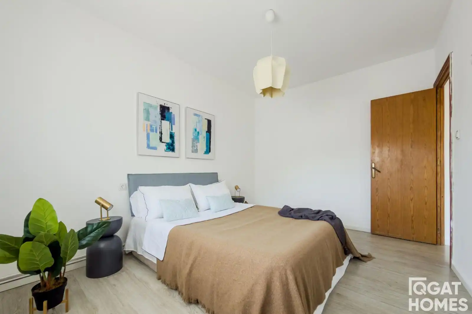 Schlafzimmer von Haus oder Chalet zum Verkauf in Sant Cugat del Vallès mit Klimaanlage, Heizung und Terrasse