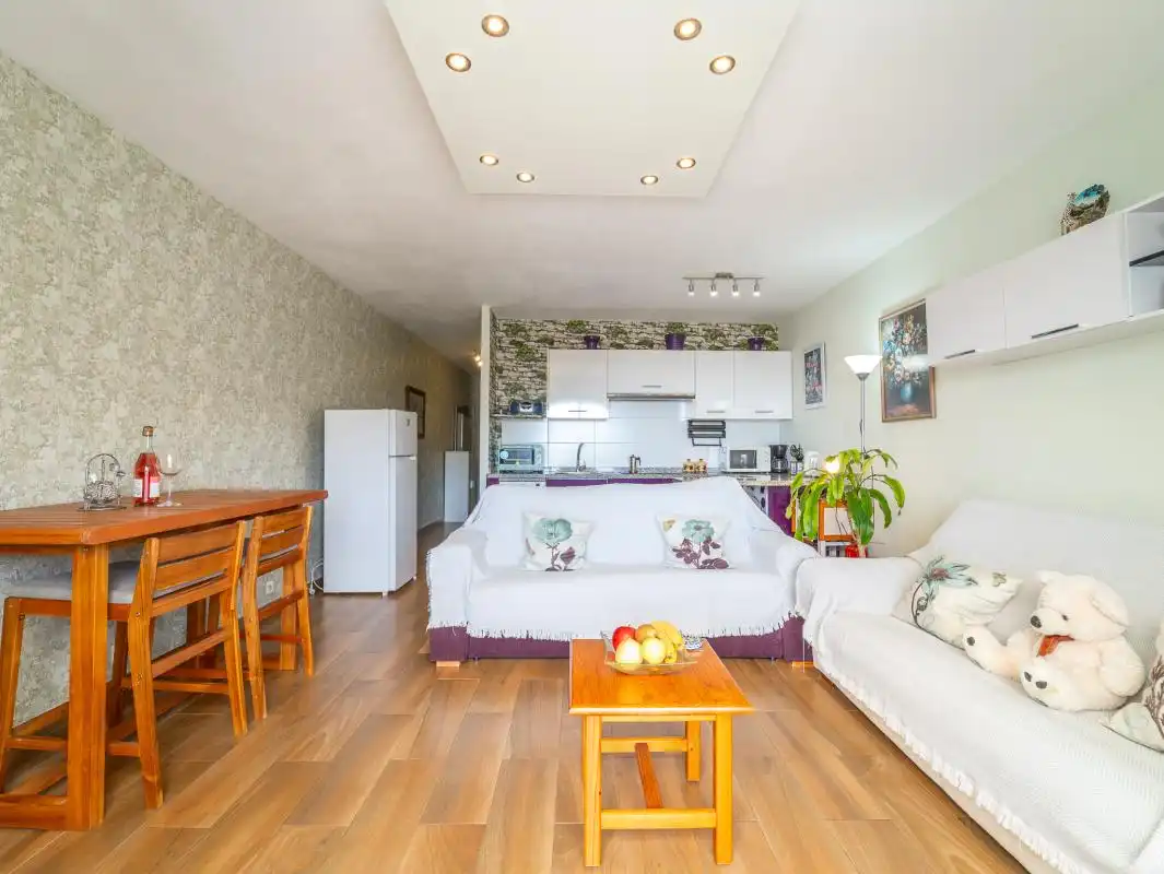 Sala de estar de Planta baja en venta en Nerja con Aire acondicionado, Calefacción y Terraza